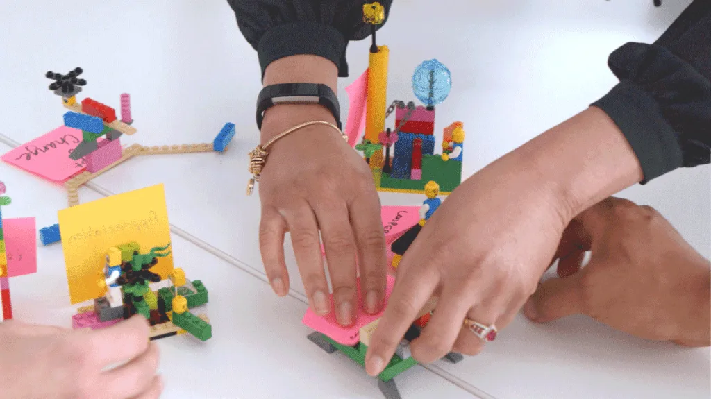 LEGO Serious Play Method certification workshop helping professionals enhance creativity, collaboration, and strategic problem-solving